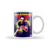 The Big Bang Theory Bazinga 01 Kupa Bardak Porselen Karışık