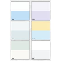 Bloknot - 9 9 Cm Ebat- 50 Yaprak - Notepad - Memopad - Çizgisiz Not Kağıdı- To Do List