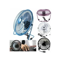 Masaüstü Sessiz Mini Usb Fan Metal Vantilatör