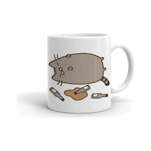 Pusheen Baskılı Kupa/bardak Beyaz