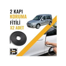 Opel Combo C 2001-2011 Kapı Koruma Fitili-iki Kapı-siyah-bm1204