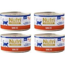 Nutri Feline Tavuk Etli Jöleli Tahılsız Yetişkin Kedi Konservesi 70 G X 4 Adet