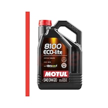 Motul 8100 Eco-lite 0w-20 Dexos1 Gen2 Motor Yağı 4 Litre Güncel Üretim Tam Sentetik Benzinli A