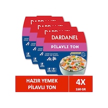 Dardanel Aç Ye Pilavlı Ton Balığı 4 x 160 G