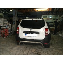Duster 2015 2016 2017 2018 Paslanmaz Krom Arka Tampon Koruma