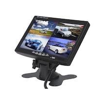 Aempart Araç Monitörü 4 E Bölünür Ekran 4 Kamera Girişli Servis Araçları İçin 7inch Dijital Aem11 1055