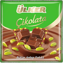 Ülker Çikolata Antep Fıstıklı Kare 65 Gr X6 Paket