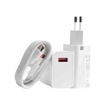 Beyaz Ultra Plus Hızlı Şarj Seti Şarj Adaptörü Ve Kablosu 67w