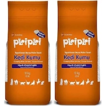 Pisipisi Sabun Kokulu Topaklaşan Kalın Bentonit Kedi Kumu 2 x 10 KG