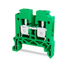Tbloc Tbl 6mm Yeşil Vidalı Tek Katlı Klemens