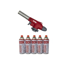 Rox T01s Kamp Hazır Pürmüz Ve Tüp Seti 5.ad Tüp 227gr +pürmüz