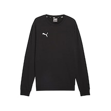 Puma Teamgoal Casuals Crew Neck Sweat Erkek Futbol Antrenman Sweatshirts 65859203 Siyah Siyah