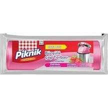 Ernet Çöp Torbası Büzgülü Orta 20'li Çilek 2103