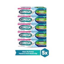 Corega Süper Protez Yapıştırıcı Krem 5 x 40 G