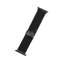Manyetik Örgü Apple Watch İle Uyumlu Kordon, Ayarlanabilir Esnek Dokuma Tasarım, Series 10/11 42mm-41mm-40mm-38mm & 46mm-45mm-44mm Çok Renkli