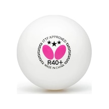R40+ Masa Tenisi Topları - 40 Mm Beyaz Masa Tenisi Topu - Ittf Sertifikalı Profesyonel Masa Ten