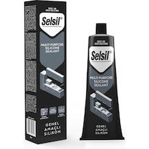 Selsil Genel Amaçlı Tüp Silikon Beyaz 50 Ml.