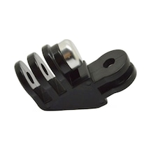 Gopro Hero 4/3+/3/2/1 Ve Sjcam Sj4000 5000 Uyumlu 90 Derece Açı Ayarlı Fotoğraf Çekim Bağlantı Kolu Siyah