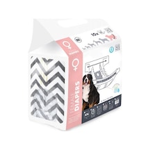 M-Pets Diapers Dişi Köpekler İçin Külot 2XL 10'Lu