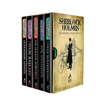 Sherlock Holmes - Bütün Hikayeler 5 Kitaplık Kutulu Set - Aıaı-881129