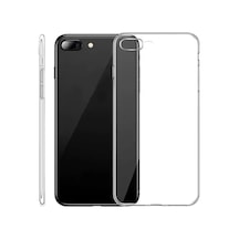 Apple, Uyumlu iPhone 8 Plus Kılıf Lüx Şeffaf Silikon