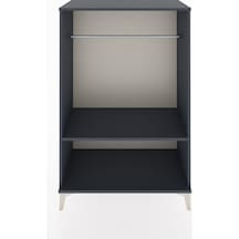 Hyperion Dolap Tek Raflı Tek Askılı 88x44x134 Antrasit-antrasit Antrasit
