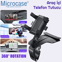 Microcase Numaratörlü Araç Içi Ön Panel Telefon Tutucu - Al2905