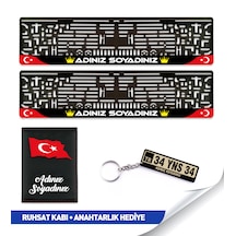 İsme Özel Plakalık Seti