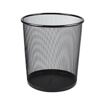 Globox Metal Çöp Kovası Siyah