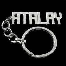 Atalay - 719 - - Nhr-hlss - İsimli Anahtarlık Çok Renkli
