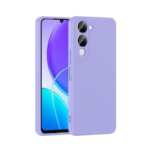 Vivo İle Uyumlu Y04 Kılıf Mara Lansman Kapak Lila