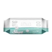 Sleepy Vücut Temizleme Mendili Xl 50'Li Yatak Hastaları Için (6 Paket) Vücut Temeizleme Mendili 6