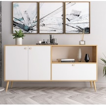 Floradesign Zara Konsol / Konsol / Çok Amaçlı Dolap 160 Cm Meşe