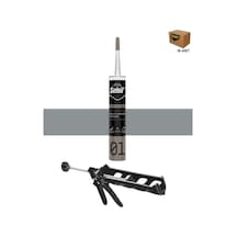 Selsil Ga Silikon 280 Gr. Gri 25 Adet , Plastik Tabanca Gri