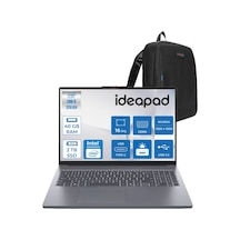 Lenovo IdeaPad Slim 3 16IRH10 83K20077TRF12 i5-13420H 40 GB 1 TB+1 TB SSD 16" Free Dos Dizüstü Bilgisayar + Zetta Çanta