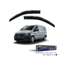 Niken Mercedes Vito 2015 Kromlu Cam Rüzgarlığı 2'li - Ekolmaks
