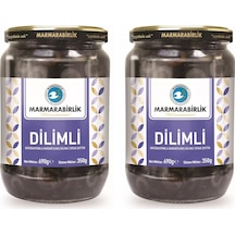 Marmarabirlik Dilimli Siyah Zeytin 350 Gr X 2 Adet