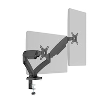 F200 Pro 17-34 İkili Monitör Standı Siyah Maks: 10kg