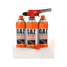 Kamp Ocak Gazı Valfli Kartuş Pürmüz Eco 6 Lı Set Renkli Çok Renkli