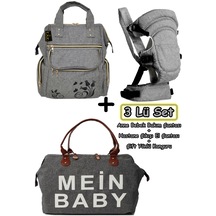 Anne Bebek Bakım Çantası, Hastane Çıkışı Çantası, Bebek Kanguru