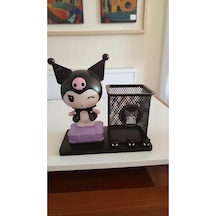 Kuromi Çok Şık Masa Üzerini Şekillendiren Kalemlik Boyutu: 16 20 Cm Diğer