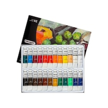Yağlı Boya Seti, 24 Farklı Renk - 12 Ml Tüp 0,15 L