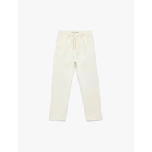 Koton Oversize Ekru Erkek Çocuk Jean Pantolon 6skb40026td Ekru