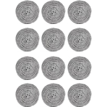 Reedark 12 Adet Paslanmaz Çelik Sünger, Mutfak Ve Banyo Temizliği İçin Dayanıklı Ovma Bezi Diğer