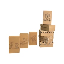 25X15X10 Cm E Ticaret Kapaklı Kargo Kutusu