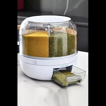 Dönebilen Kuru Gıda Ve Bakliyat Organizeri Çok Renkli