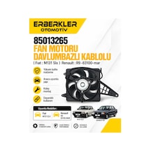 85013265 Fan Motoru Davlumbazlı Kablolu Fıat : M131 Slx Renault : R9 -83100-mar - Erb1934
