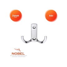 Noktali Askı, Metal Vestiyer Askısı, 34 Gr, Dolap Ve Duvar Askılığı, Krom Vidalı