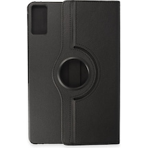 Mey İthalat Redmi Pad Se Kılıf 360 Tablet Deri Kılıf - Siyah Tablet Kılıfı