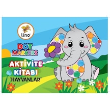 Lino Dot Markers Aktivite Boyama Kitabı Hayvanlar LN-702